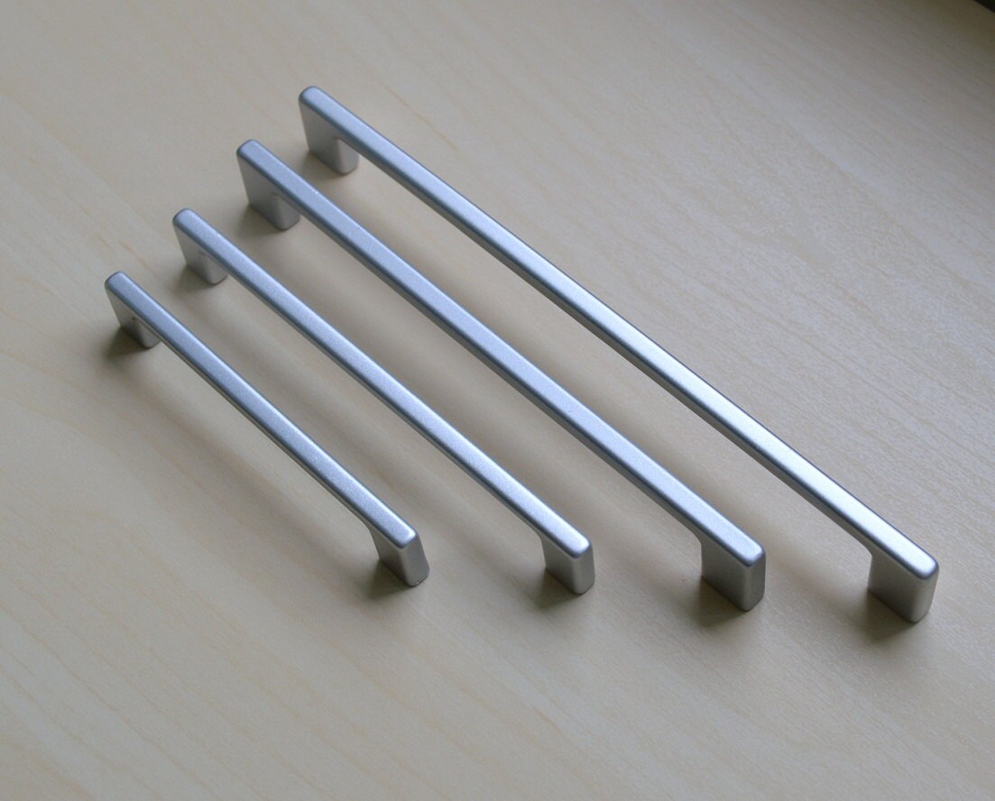 modern cabinet pulls in various sizes