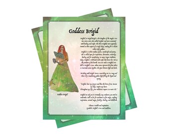 2 Pages For Your BOS ~Goddess Brigid Bundle~Grimoire