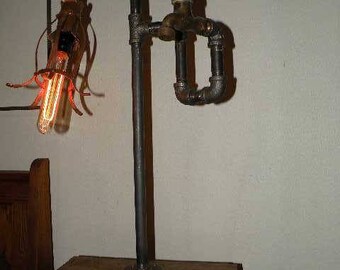 Industrial Steampunk table lamp