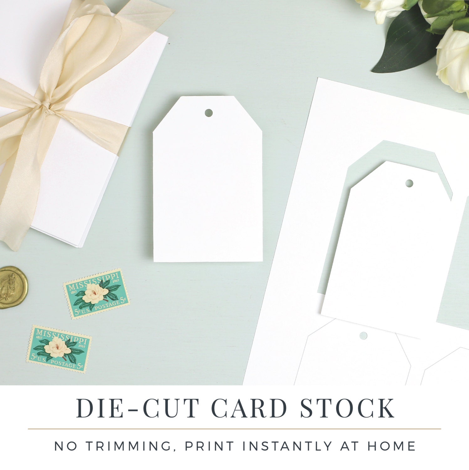 wedding favor tag template Card trim Stock No Cut Template Tag Hang Perforated Die wedding favor tag template Card trim Stock No Cut Template Tag Hang Perforated Die