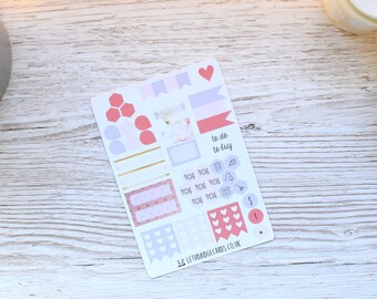 Blooms Pocket Weekly Kit; Vinyl Matt; Mini Kit; Pocket TN Kit; WO1P Kit; Planner Stickers; Pocket Filofax; Small Kikki K; Spring Kit