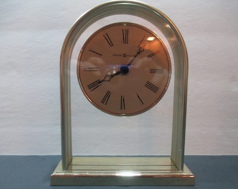 HOWARD MILLER CLOCK, Howard Miller Desk Clock, Living Room Clock, Bedroom Clock