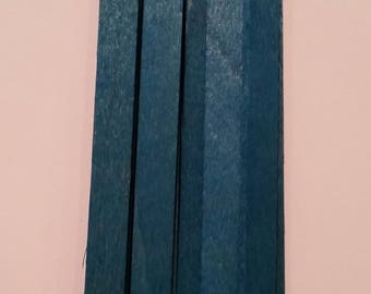 Popsicle Sticks, 24 Dyed Popsicle Sticks, 24 Aquamarine Popsicle Sticks, 24 Dyed Aquamarine Popsicle Sticks, Dyed Popsicle Sticks