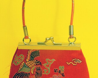 Embroidered Chinese Characters Purse now reduced 20 percent