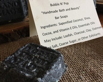 Peppermint-Green Tea Exfoliating Soap