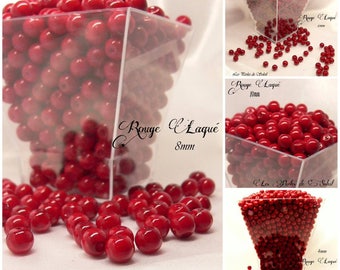Pearl red lacquered glass 4mm, 6mm, 8mm and 10mm