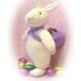 easter white rabbit bunny PDF email knitting pattern alice in wonderland