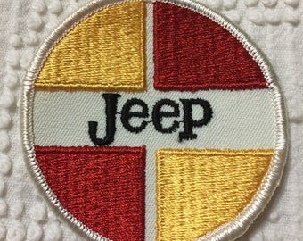 VINTAGE JEEP PATCH Nos Item L@@K Traditional Style Logo