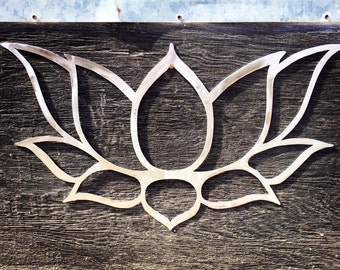Lotus Flower Metal Wall Art