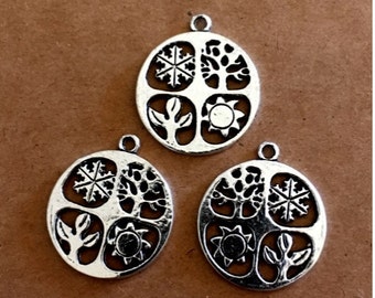 3 Four Seasons charms - SC239 #MG