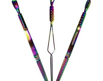 All-in-One Multi-Functional Manicure Nail Art Pincher for Acrylic&Gel Nails/Cuticle Pusher