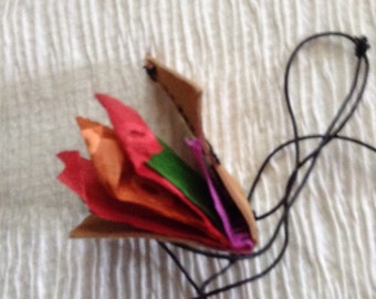 Book necklace