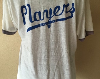 Vintage Band tshirt 80's band t shirt Players Medium