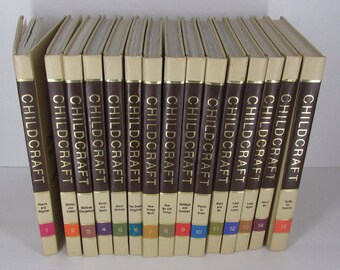 Vintage Childcraft How and Why Library Book Set 1976 15 Volumes Complete Hardcover