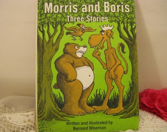 Vintage Morris and Boris Three Stories 1974 ~~ Child's Hardback Storybook