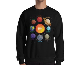 Solar System Planets Gift Sweatshirt