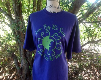 Live By The Sun - Love By The Moon T Shirt