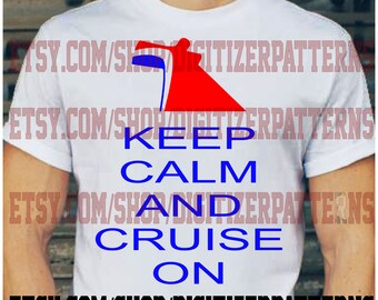 Digi-tizers Keep Calm Cruise Basic (SVG Studio V3 JPG)