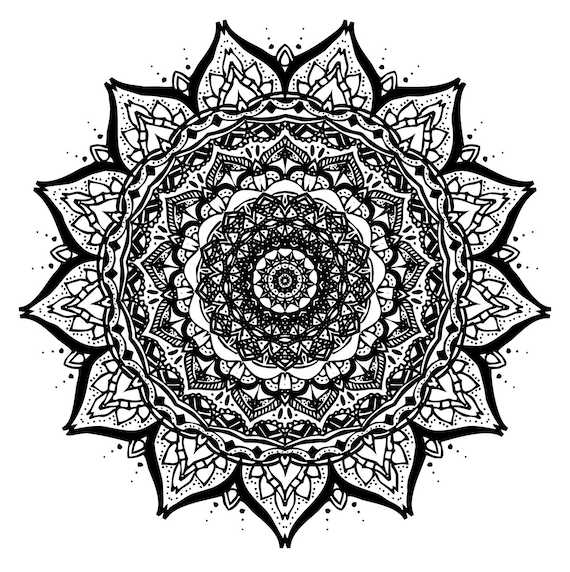 mandala print mandala art fine art print