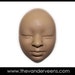 Mold No.79 (Face- African looking with closed eyes) by Veronica Jeong