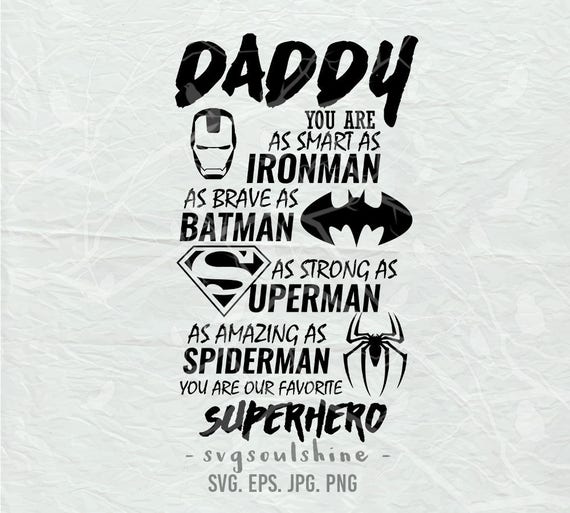 Free Free 207 Fathers Day Svg Files Superhero Dad Svg SVG PNG EPS DXF File