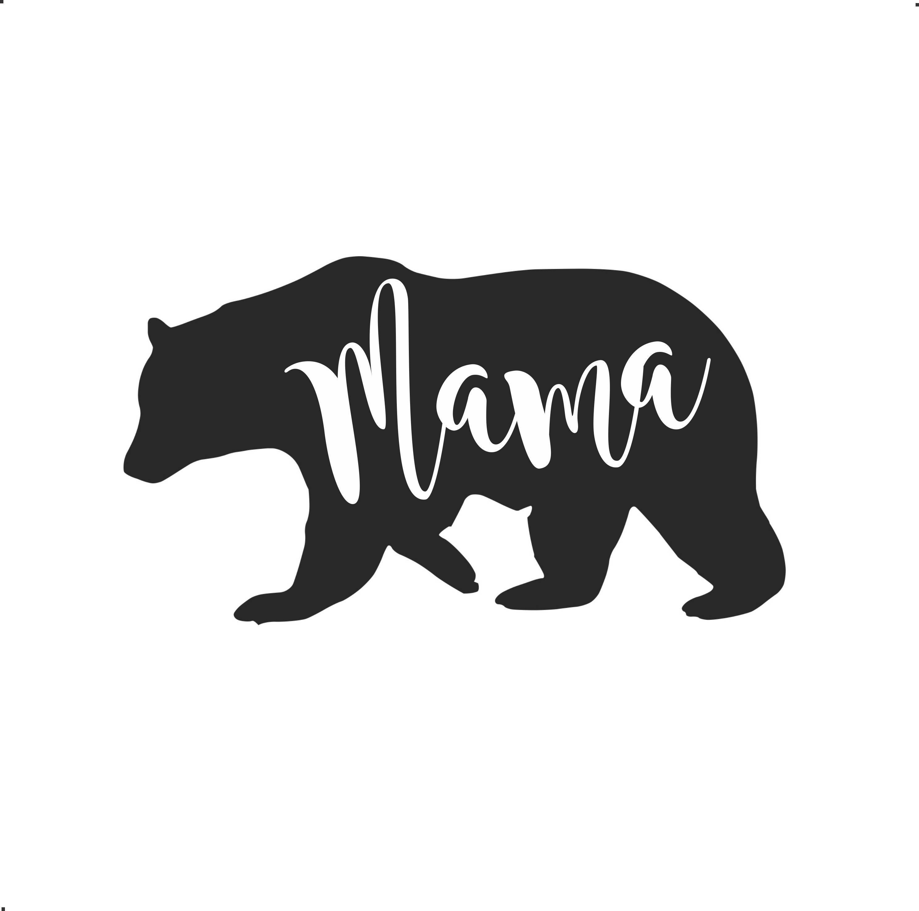 Mama Bear Decal Yeti Decal Ozark Decal Car Decal Laptop