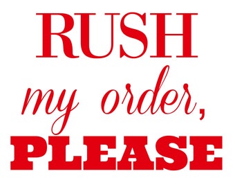 Boutique 3-21 RUSH ORDER