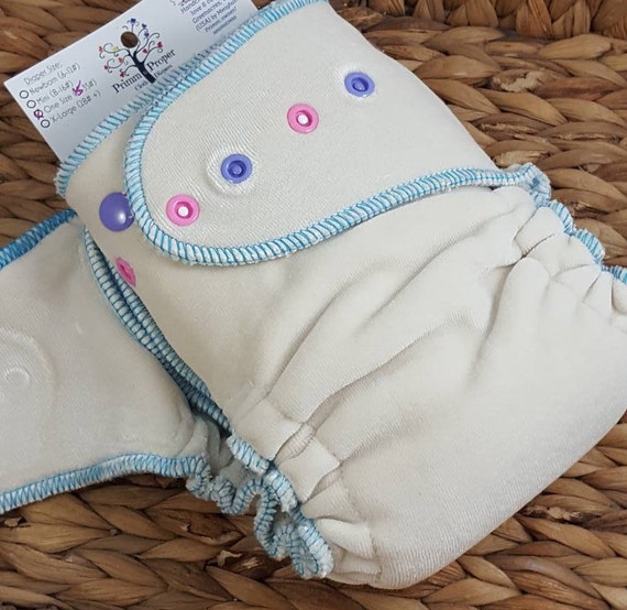 Nighty Night Fitted CLOTH DIAPER Made to Order Night Diaper