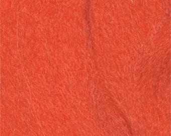 wool felting Orange 7928