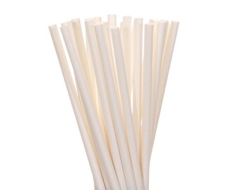 Paper Straws, White Paper Straws, Plain White Straws, Solid White Paper Straw, White Cake Pop Stick, White Wedding Supplies, Mason Jar Straw
