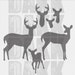 Deer Family SVG and PNG Clipart Files