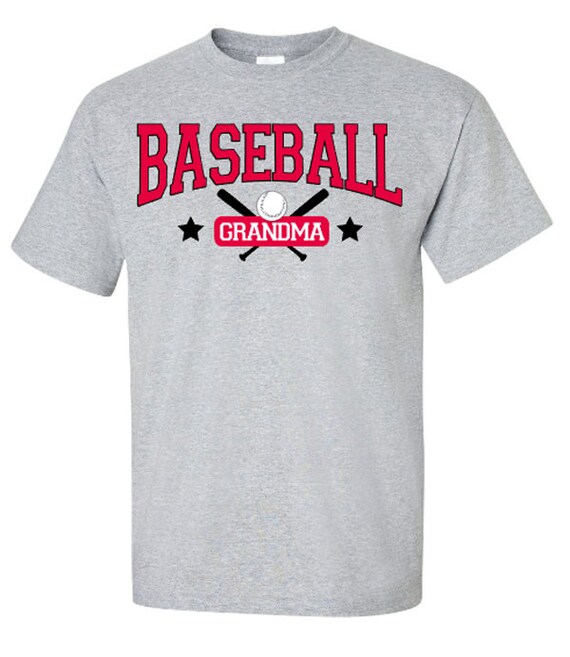 Items similar to Baseball Grandma Shirt, Adult TShirt, Personalized