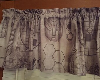 Transformer Window Valance ~ 58" Wide x 15" Long