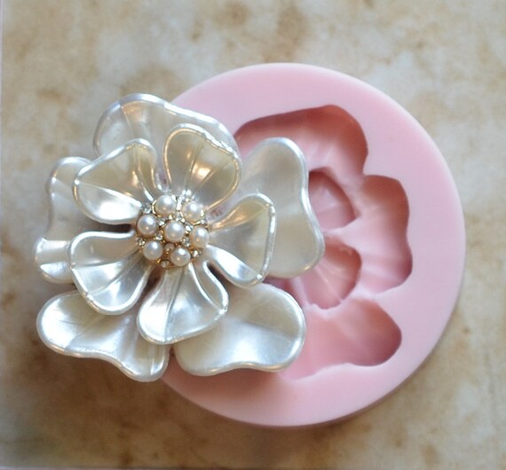 Flower Silicone Mold Molds Plant Vegetation Crafts