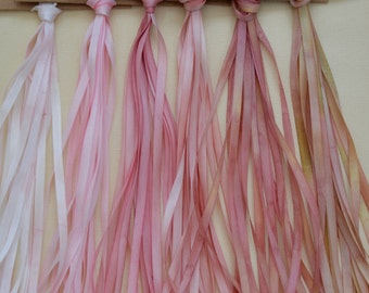 Victorian Pinks - 4mm silk ribbon collection