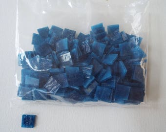 1 LB 1/2"x1/2" Glass Mosaic Tiles