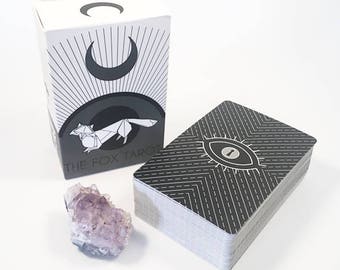 THE FOX TAROT 78 Card Deck with 94 Page Guidebook