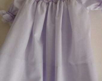 Hand Smocked Infant Dress--size 6 months