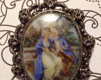 Cameo brooch