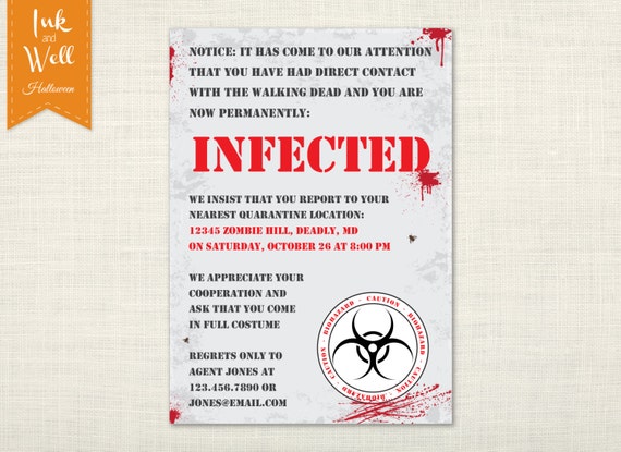 free halloween invitation printables
