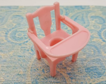 Renwal Baby Potty Chair Pink Baby Nursery Doll House Toy Plastic Pee Potty Training Chair Furniture