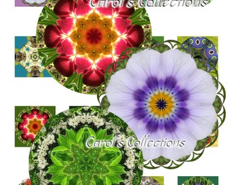 Digital, Kaleidoscope, Mandalas, Bottle Cap, Circular Art, T-shirt Designs, Quilt Design, Pillows, Textiles, Frame Art, Scrapbooking