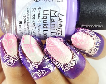 Mani Defender - Water Marble Edition - vloeibare Latex voor perfecte nagels - gebruiken voor gemakkelijk schoon te maken van stempelen en nail art