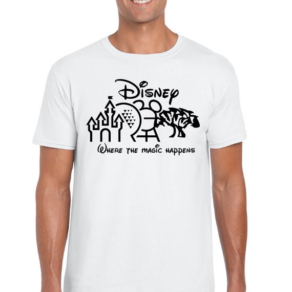 Download Disney Where the Magic Happens T-Shirt Disney Silhouettes