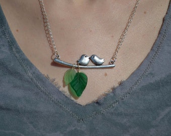 The Lovebirds Necklace