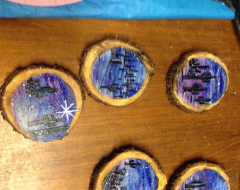 Hand painted customized ornaments