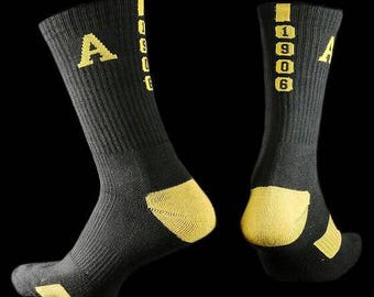Alpha Phi Alpha- Athletic Socks, Size 9-13