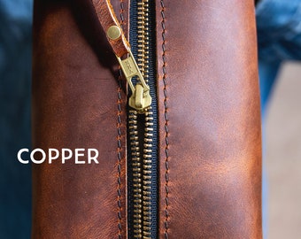 Huge SALE 50% OFF... Dopp Kit Bag Groomsmen Gift Leather Toiletry Bag with Monogram Mens Toiletry Bag Leather Custom Dopp Kit Portland