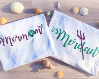 Glitter Mermaid Iron On