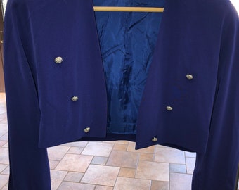 D'ore Bolero Jacket in Electric Blue